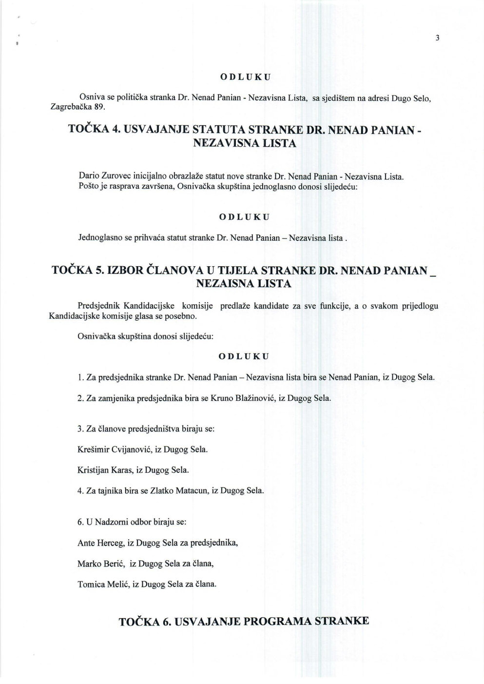 Zapisnik s osnivačke skupštine_Page3